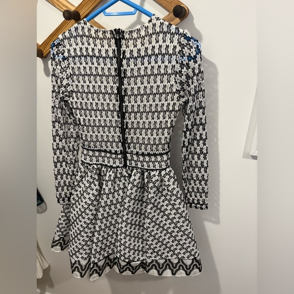 NWOT-Maje Royan Dress Women's Medium Long Sleeve Lace Embroidered Patterned - Picture 6 of 10